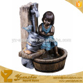 Garden Bronze Child girl Fountain Statues GBFN-C032A